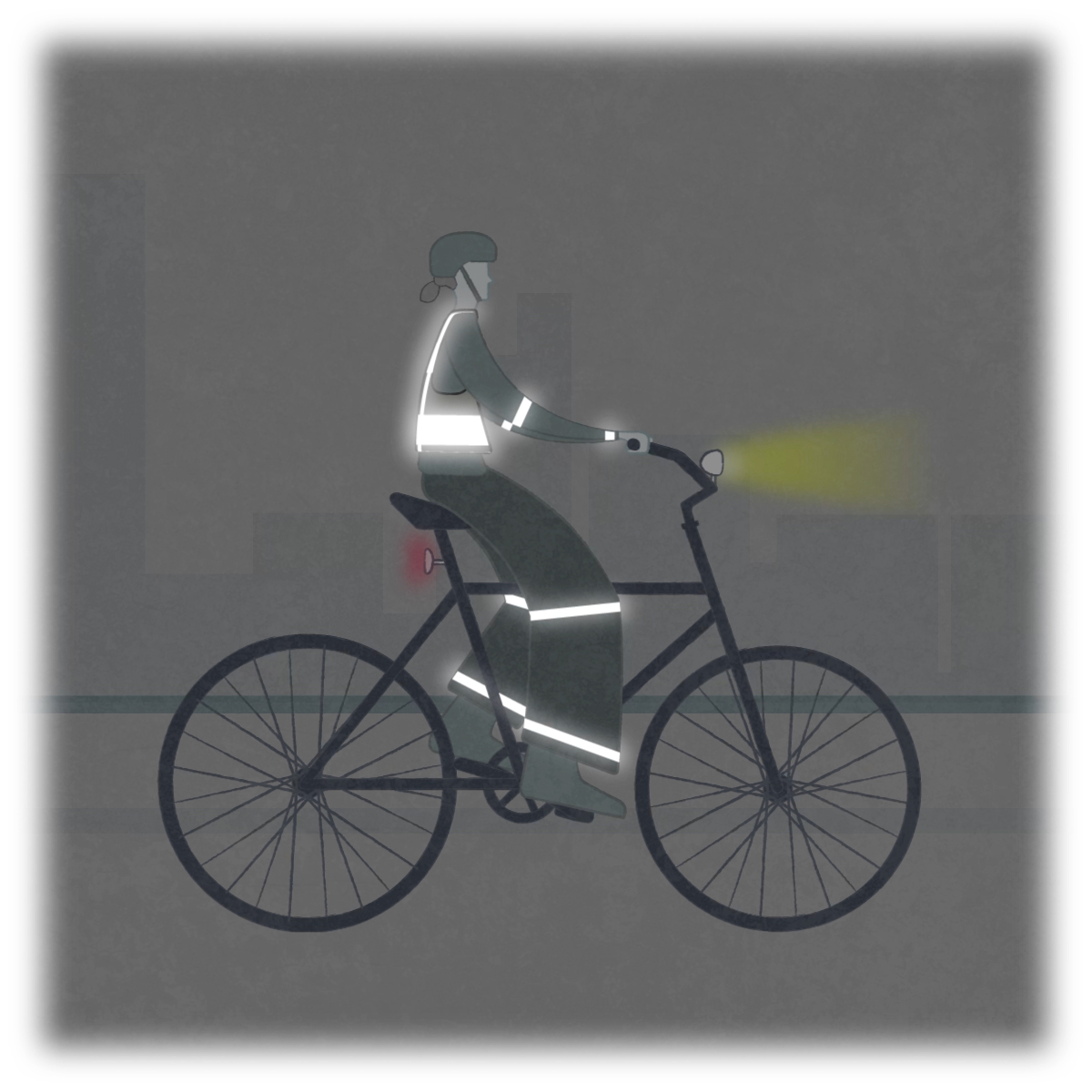 winter bike lights