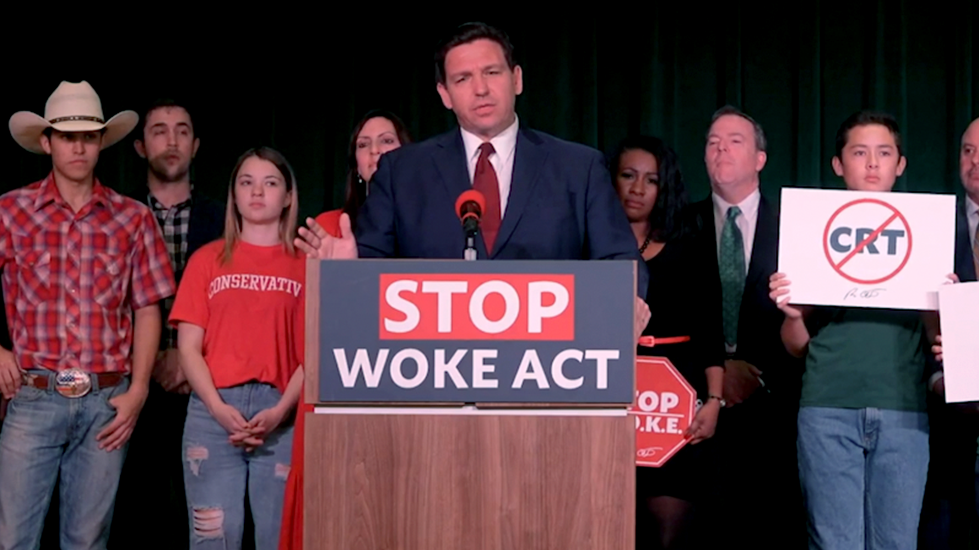 Ron DeSantis invokes MLK as he introduces Stop Woke Act targeting critical  race theory at schools, work - The Washington Post
