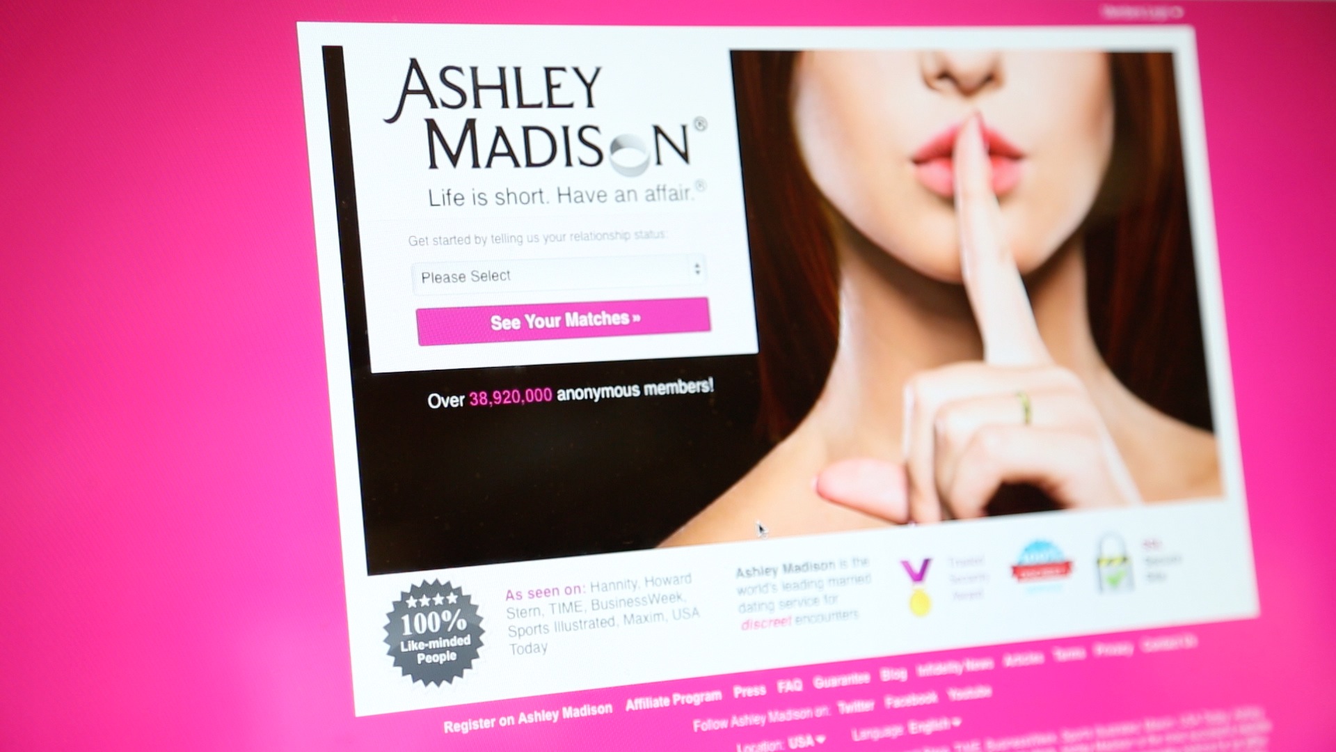 Leaked ashley pics madison Ashley Madison