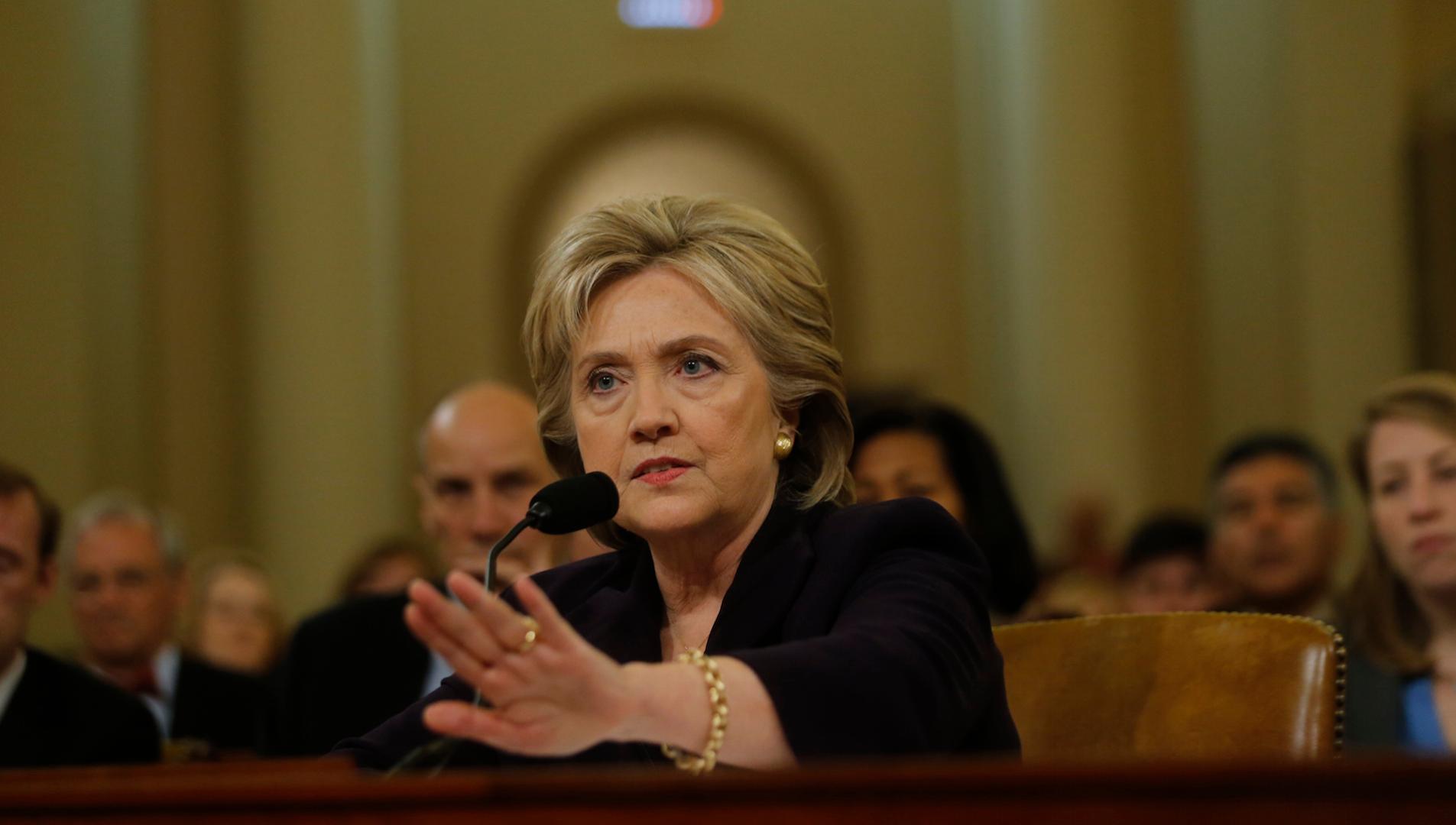 Clinton Endures An 11-Hour Grilling Before Benghazi Committee
