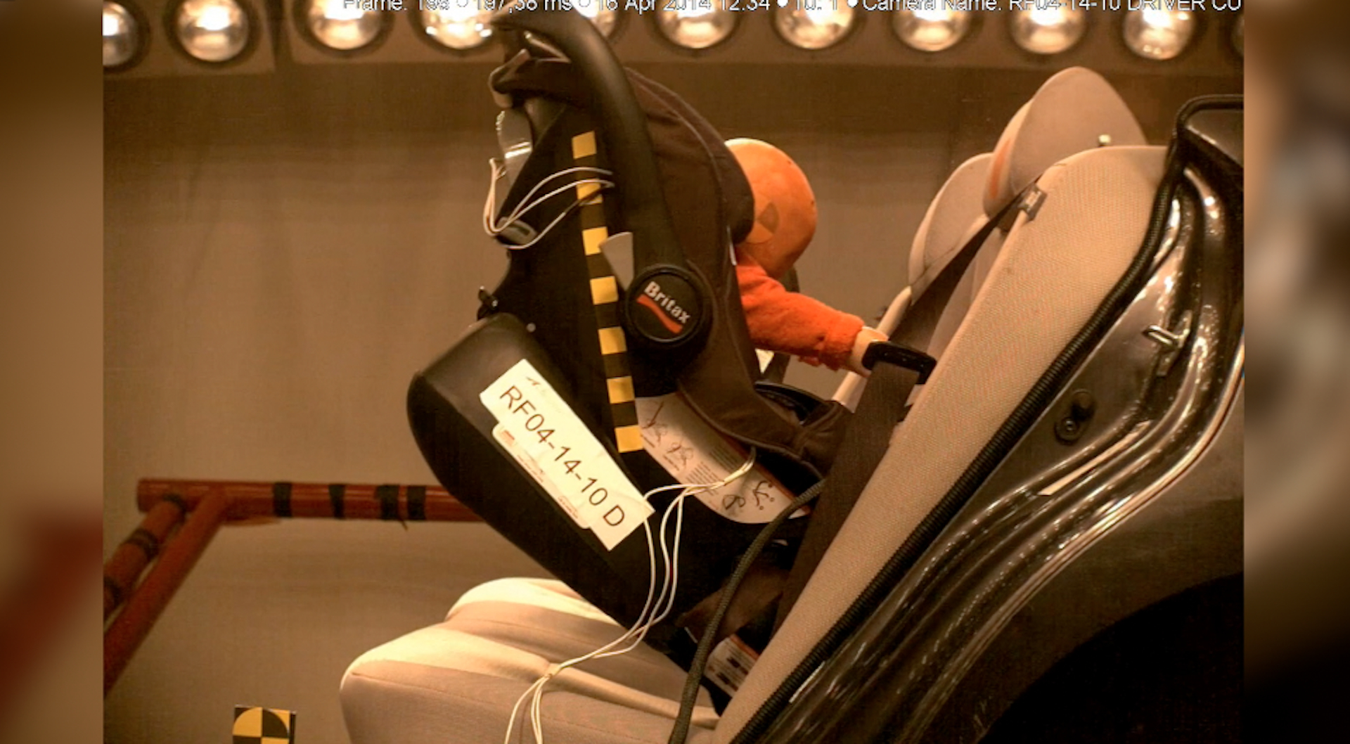 Booster Seat Crash Test