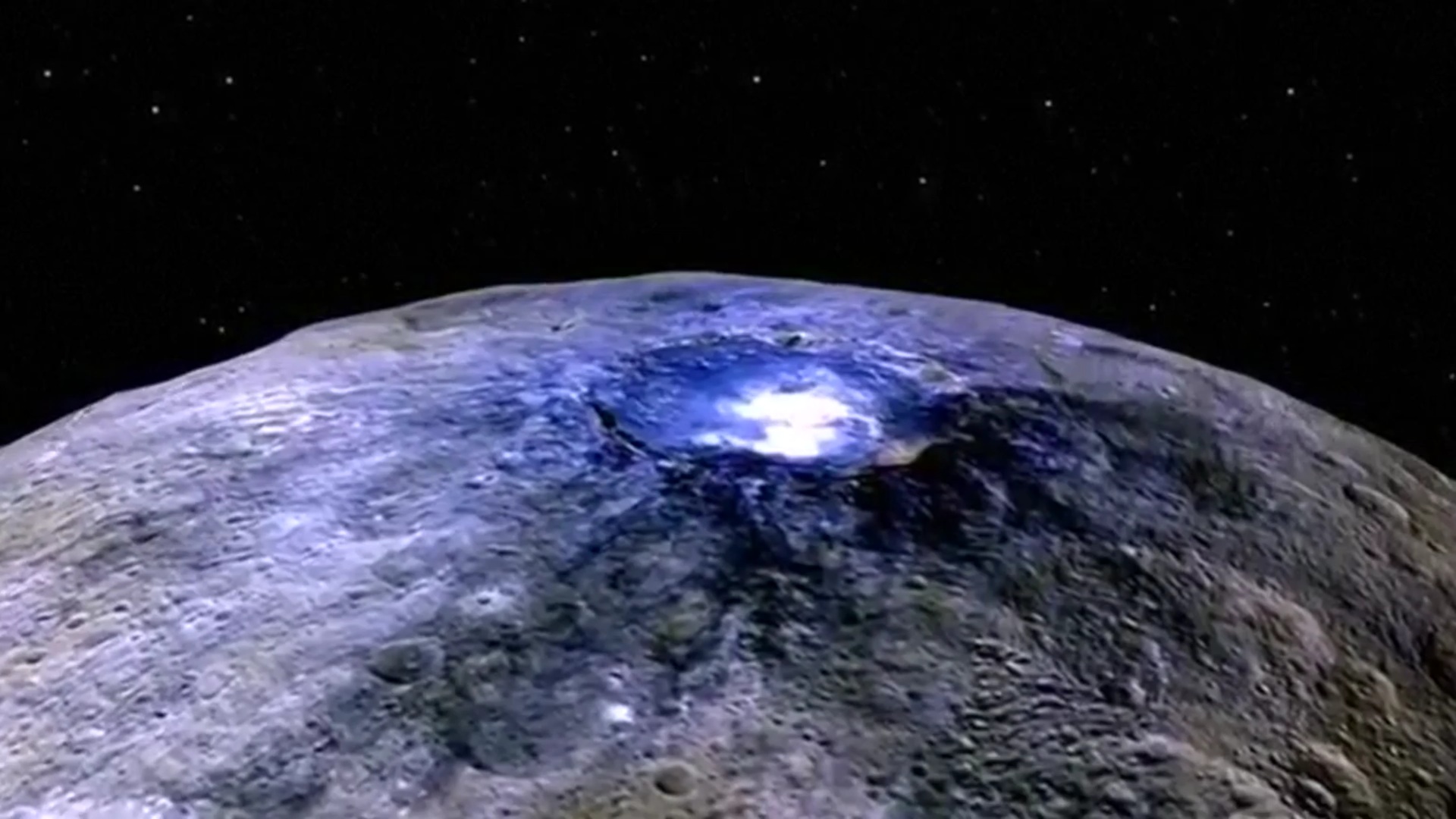 Tiny Frigid World CERES is Geologically Alive - photo