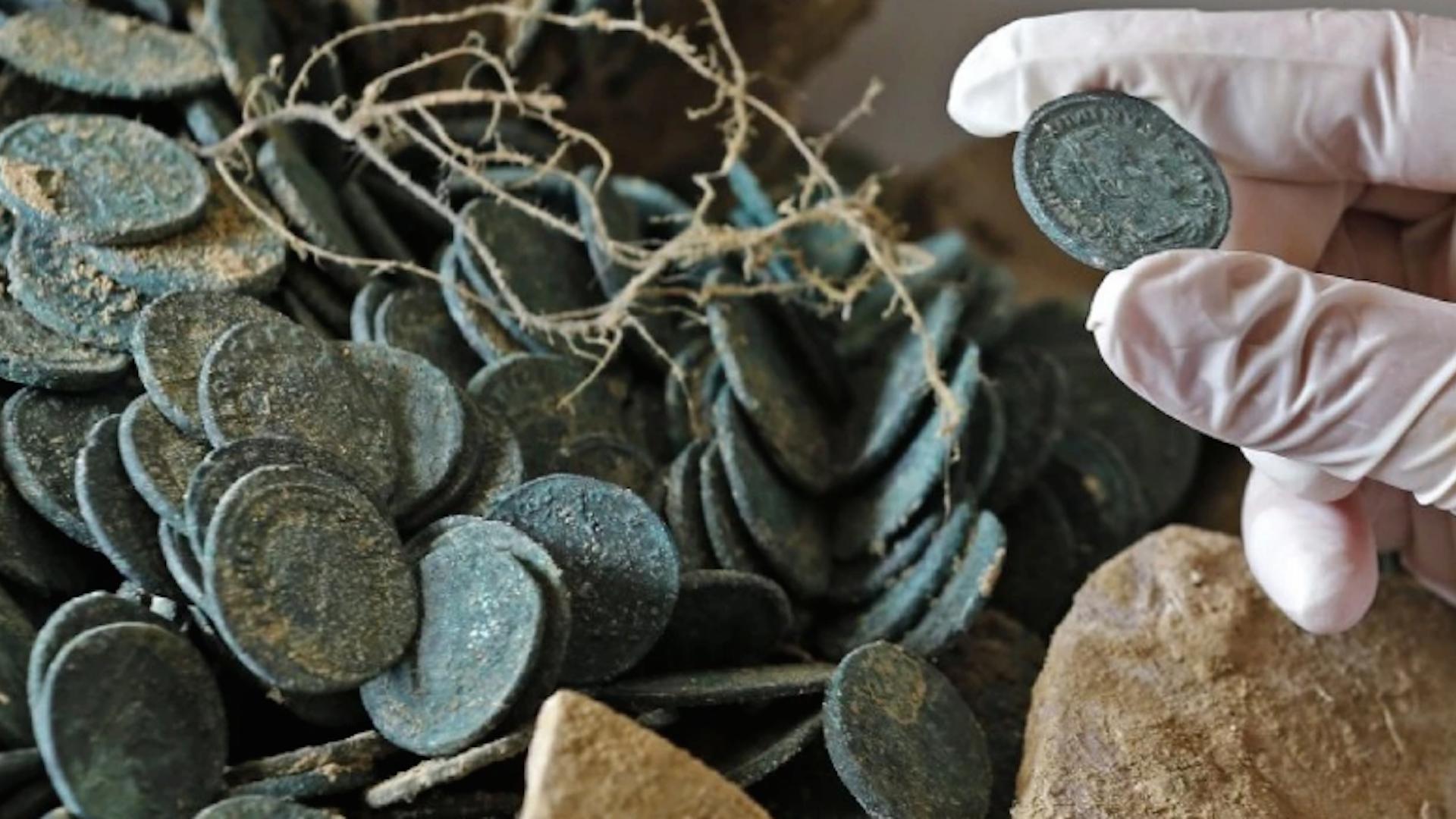 Construction workers in Spain unearth 1,300 pound trove of ancient Roman coins - The Washington Post