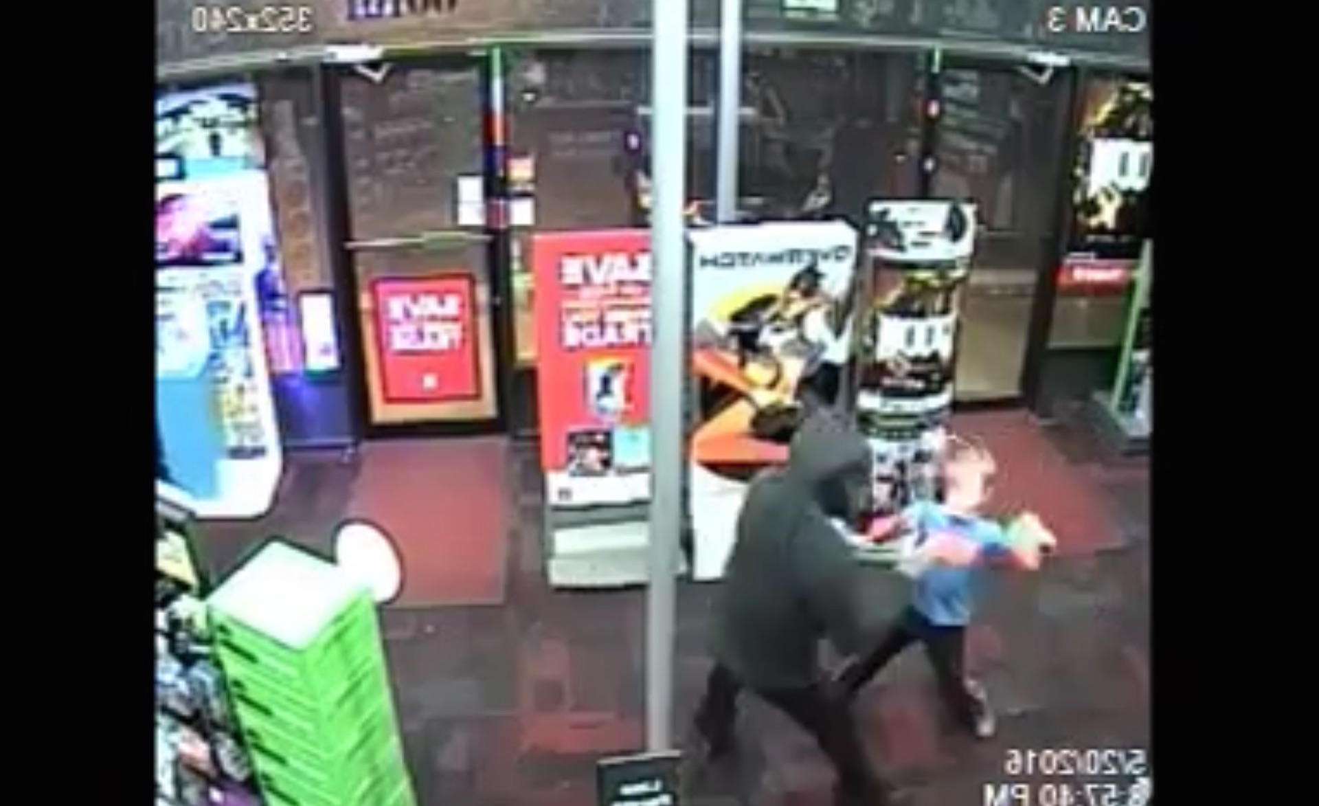 Little Boy Tries To Stop Armed Robbery At Md Gamestop Store The