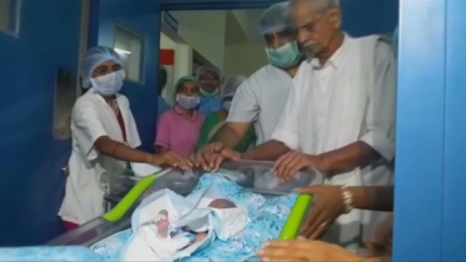 960px x 540px - 74-year-old Mangayamma Yaramati gives birth to twins in India - The  Washington Post