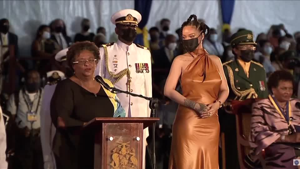 New republic Barbados names Rihanna national hero after removing Queen Elizabeth - The Washington Post