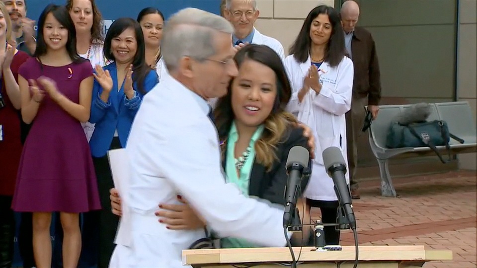 Dallas nurse Nina Pham declared free of Ebola