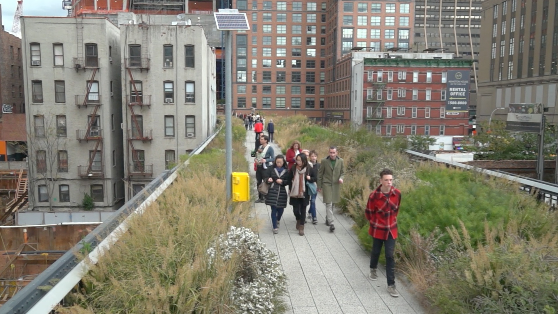 An end-to-end walk on the High Line in Manhattan - Washington Post
