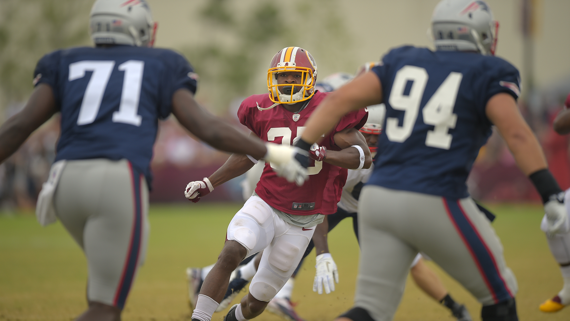 NFL Patriots Redskins Joint Practice